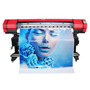 formato largo 6 cores impressora jato de tinta solvente da etiqueta da bandeira do flexo
