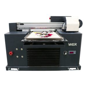 a4 flatbed dtg direto para vestuário impressora de t-shirt máquina de impressão têxtil