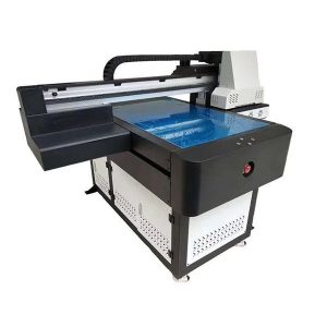 impressora a jato do jato direto de a1 6090 para materiais de madeira da pena do cartão de madeira do metal de vidro